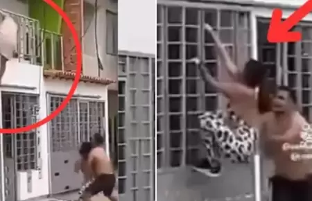 Mujer atrapa a su esposo con otra