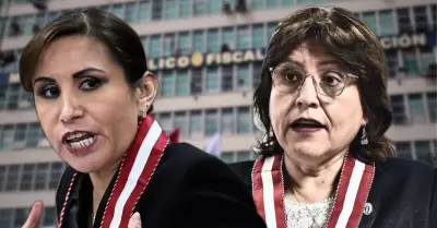 Patricia Benavides y Delia Espinoza.