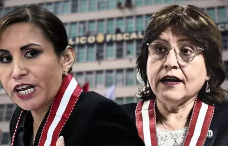 Patricia Benavides y Delia Espinoza.