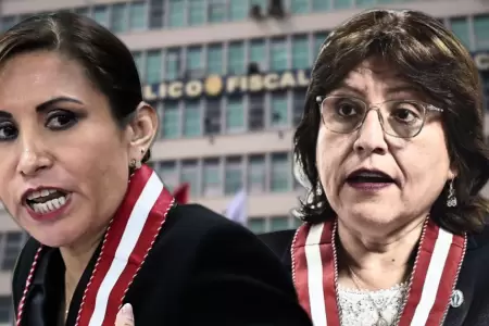 Patricia Benavides y Delia Espinoza.