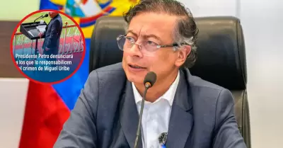 Gustavo Petro denunciar a quienes lo culpen por el caso del senador Miguel Urib