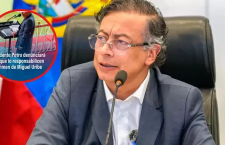 Gustavo Petro denunciar a quienes lo culpen por el caso del senador Miguel Urib