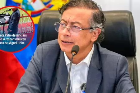 Gustavo Petro denunciar a quienes lo culpen por el caso del senador Miguel Urib
