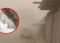 NASA capt desde el espacio los efectos de la tormenta de arena que ti el cielo de naranja en la costa peruana