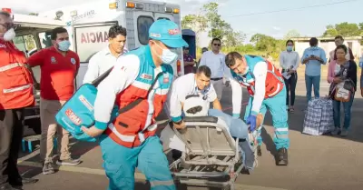 Traslado de emergencia desde Ucayali para recibir atencin especializada