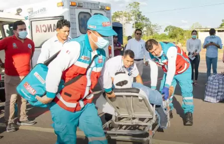 Traslado de emergencia desde Ucayali para recibir atencin especializada