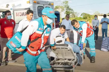 Traslado de emergencia desde Ucayali para recibir atencin especializada