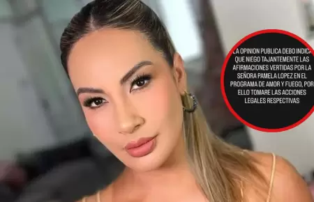 Cueva niega declaraciones de Pamela Lpez