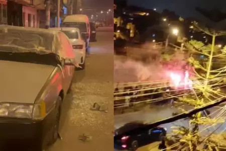 Enfrentamiento entre presuntos barristas deja un fallecido y dos personas herida