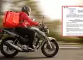 Somos Per presenta proyecto que propone carn de sanidad obligatorio para delivery de alimentos