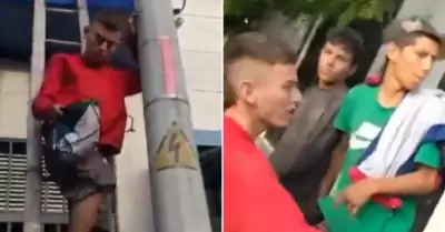 Delincuentes se quedan dormidos