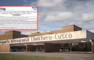 Aeropuerto de Chinchero: MTC crea grupo de trabajo que elaborar un informe sobre contrato de concesin