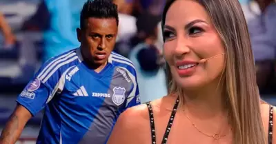 Pamela López le responde a Christian Cueva tras presuntas llamadas.