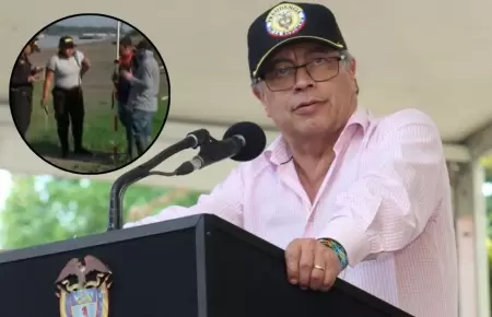 Gustavo Petro ataca al Per tras detencin de ciudadanos colombianos en Loreto.