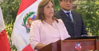 Dina Boluarte pidió que ley de amnistía a FF.AA. y PNP sea un mensaje de paz.