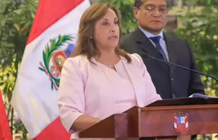 Dina Boluarte pidi que ley de amnista a FF.AA. y PNP sea un mensaje de paz.