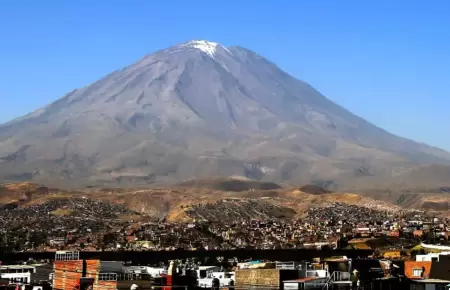 Peligro de erupcin en Arequipa por el volcn Misti