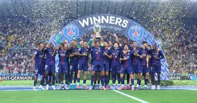 PSG se coronó campeón de la UEFA Supercopa.