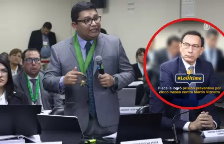Abogado de Vizcarra cuestiona decisin del juez.