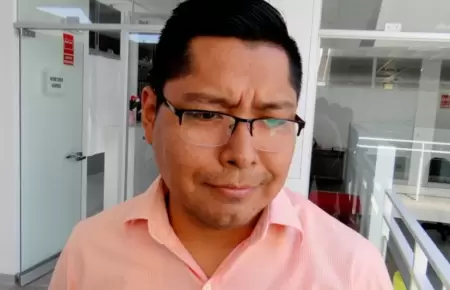 Luis Miguel Caya, conforme con sentencia a Martn Vizcarra.