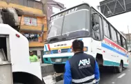 ATU: Ms de 100 vehculos fueron retirados por operativo de fiscalizacin sostenible