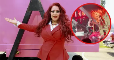 Monique Pardo gana juicio por accidente en un programa televisivo