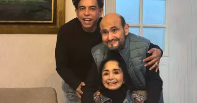 La Chilindrina y el Seor Barriga se encontraron en Lima