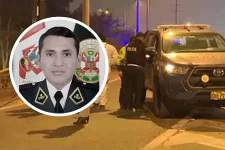 Mininter captura al presunto asesino de polica en Los Olivos.