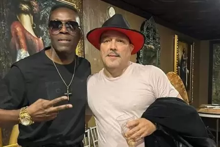 Antonio Cartagena y Roberto Blades se juntaron en Los ngeles.