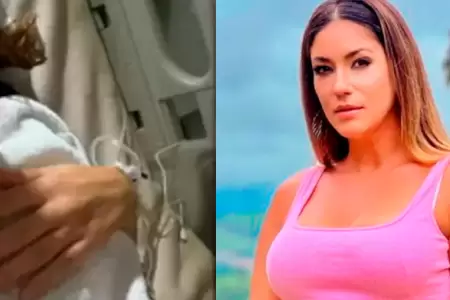 Tilsa Lozano fue operada de emergencia.