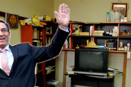 Celda de Martn Vizcarra en penal Barbadillo