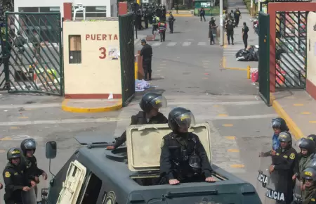 TC se pronuncia sobre detenciones dentro de la UNMSM en 2023