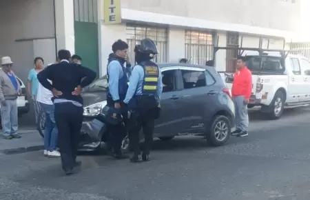 Dos accidentes de trnsito se registraron en la regin Tacna.