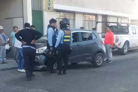 Dos accidentes de trnsito se registraron en la regin Tacna.