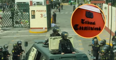 TC se pronuncia sobre detenciones dentro de UNMSM en 2023