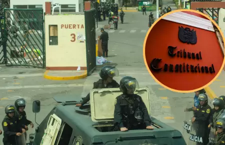 TC se pronuncia sobre detenciones dentro de UNMSM en 2023