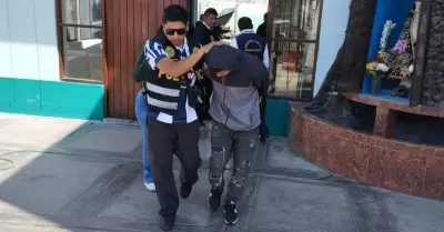 Capturan a peligroso asaltante en Tacna.