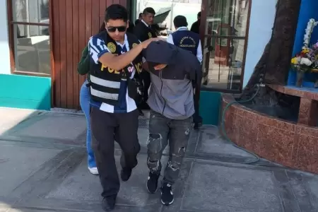 Capturan a peligroso asaltante en Tacna.