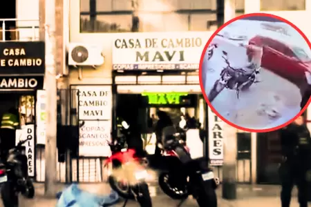 El delincuente fue abatido por un vigilante de seguridad
