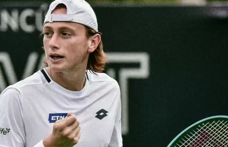 Ignacio Buse avanza en Challenger de Cancn.