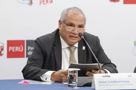 Inician procedimiento para interpelar a Csar Sandoval.