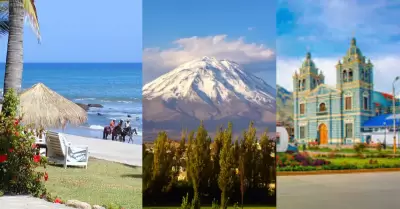Arequipa, Piura y Hunuco de aniversario este 15 de agosto