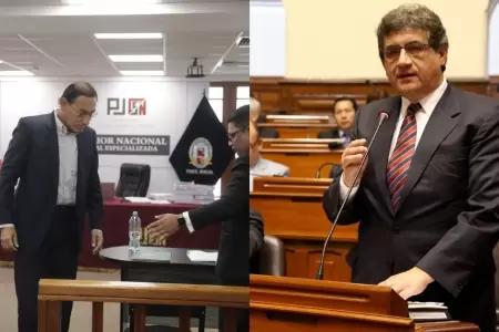 Exministro Juan Sheput acusa de "traicin" al expresidente Martn Vizcarra.