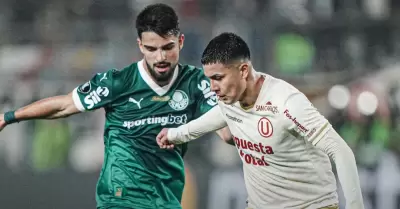 Universitario cay 4-0 ante Palmeiras.