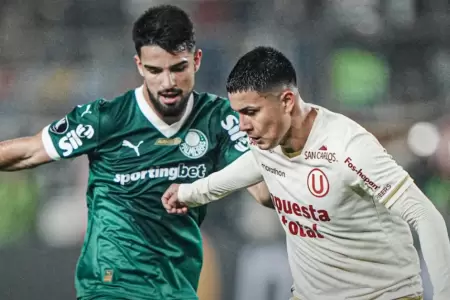 Universitario cay 4-0 ante Palmeiras.