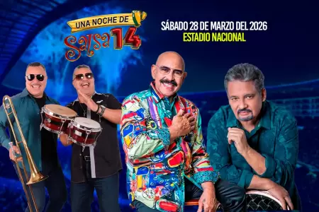 Concierto se realizar en Estadio Nacional.