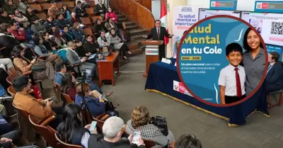 Presentan programa que incentiva la salud mental en escolares.