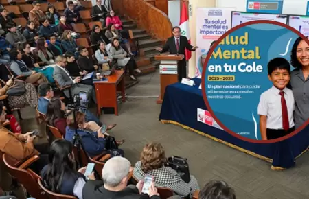 Presentan programa que incentiva la salud mental en escolares.
