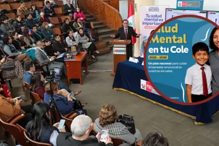 Presentan programa que incentiva la salud mental en escolares.
