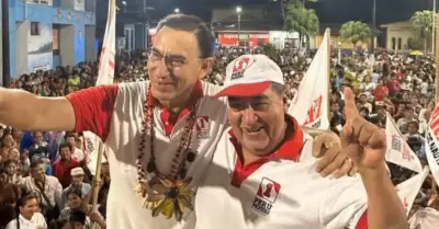Mario Vizcarra asegura que simpatizantes de Per Primero financiaron viaje a dis